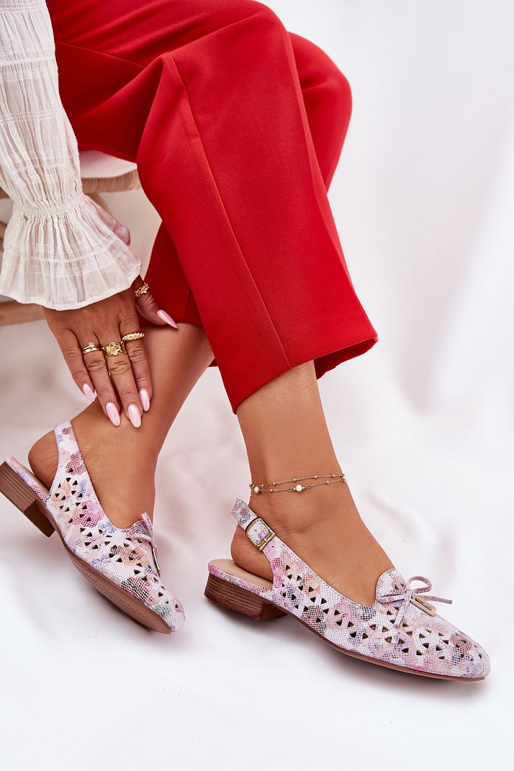   Baleriny Model Navinnia ASA222-7 Multicolor - Step in style 