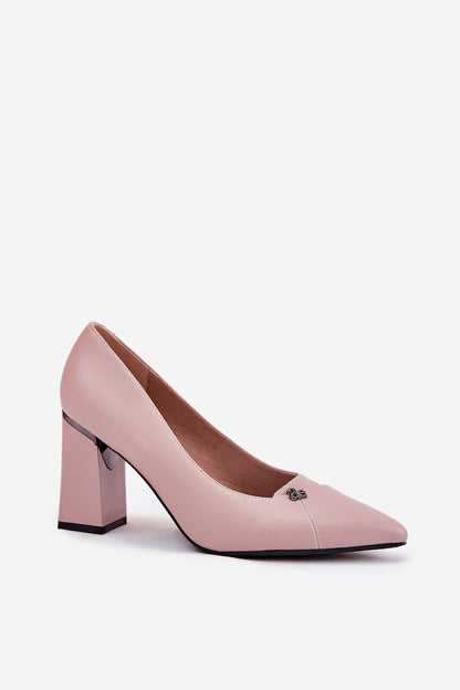   Czółenka Model Vinceza 62224 Pink - Step in style 