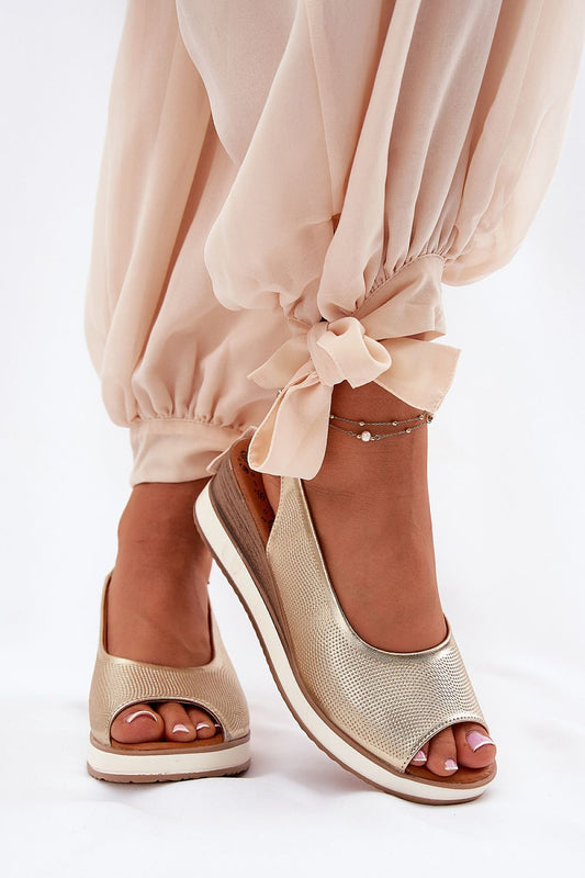  Sandały Model Artiker 56C2312 Gold - Step in style 