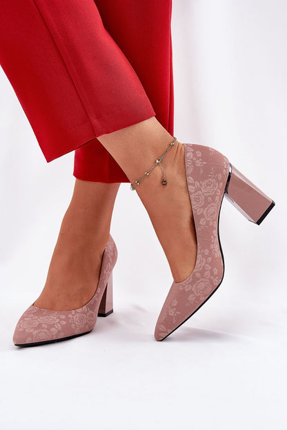   Czółenka Model Vinceza 62223 PInk - Step in style 