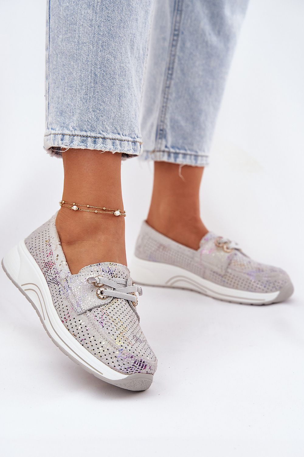   Półbuty Model Artiker 56C2104 Grey - Step in style 