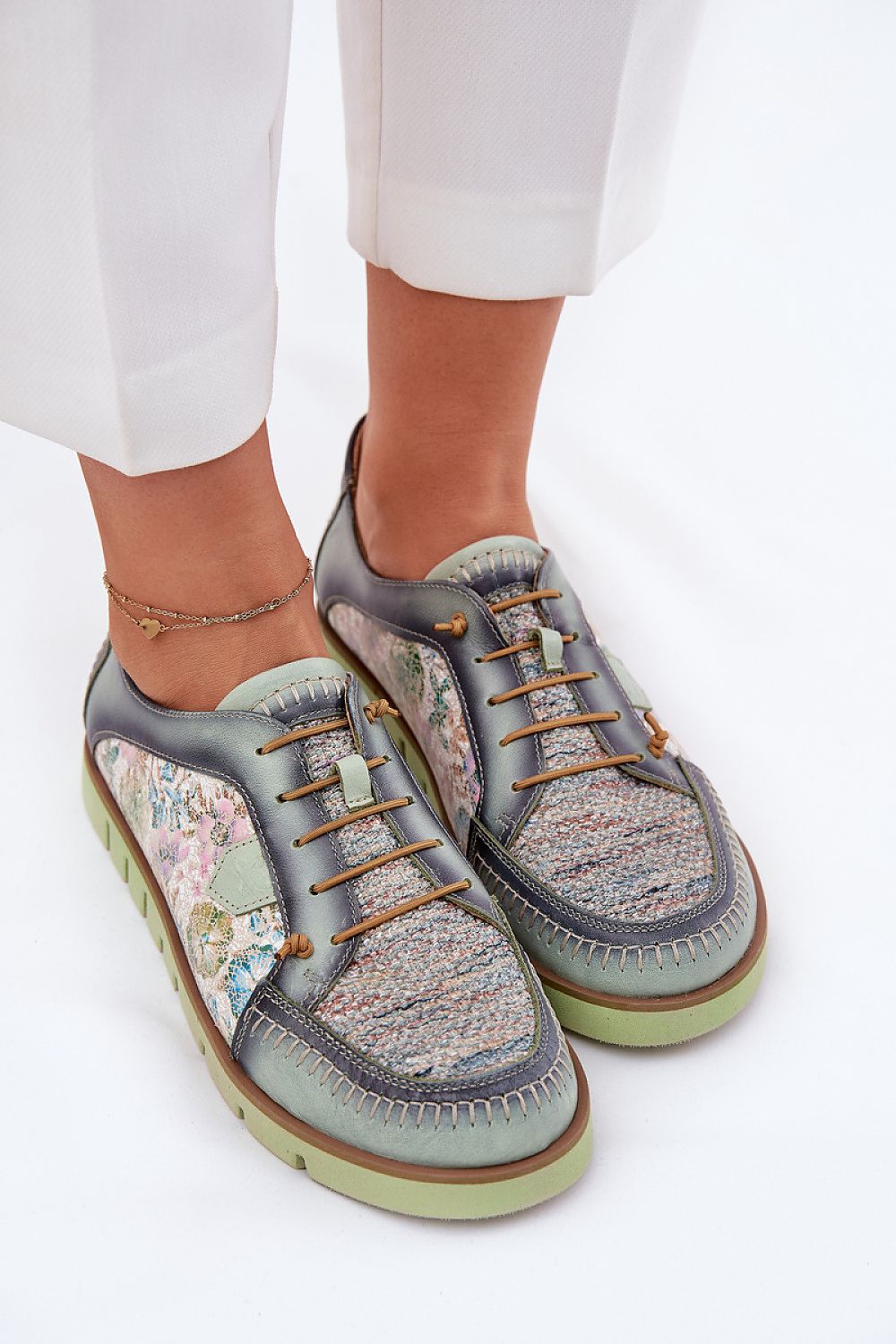   Półbuty Model Maciejka 06784-09 Green - Step in style 