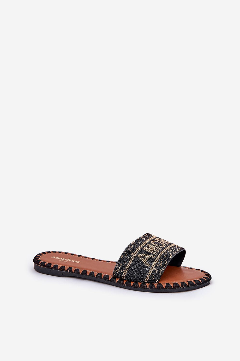  Sandał Klapki Model Dorfedi SS-146 Black - Step in style 