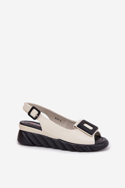  Sandały Model Artiker 56C1570 Beige - Step in style 