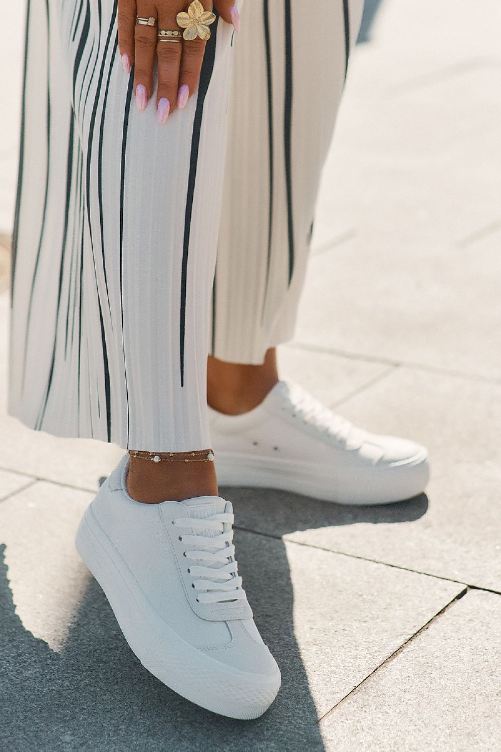   Trampki Model Big Star RR274337 White - Step in style 