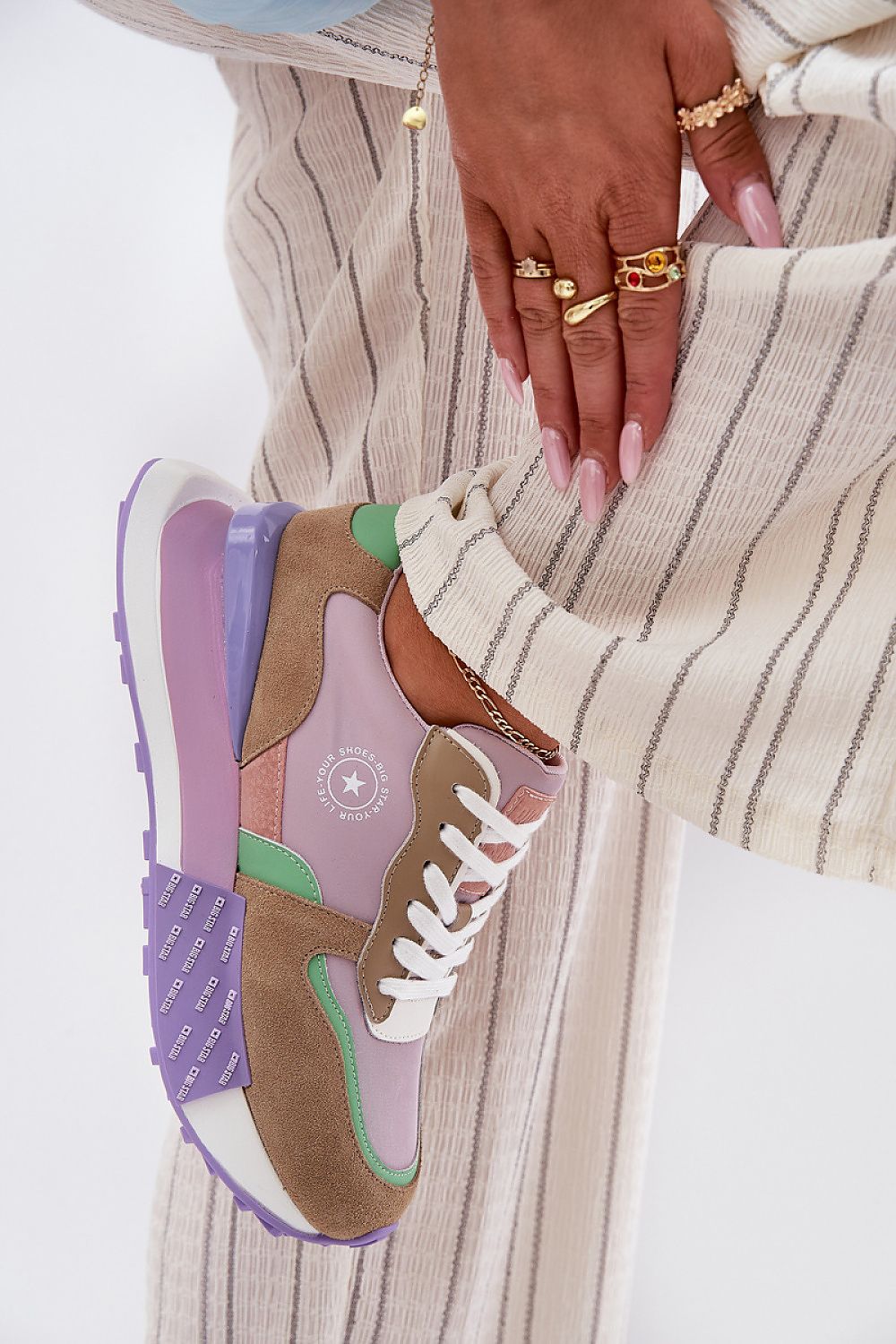   Buty Sportowe Model Big Star RR274815 Pink - Step in style 