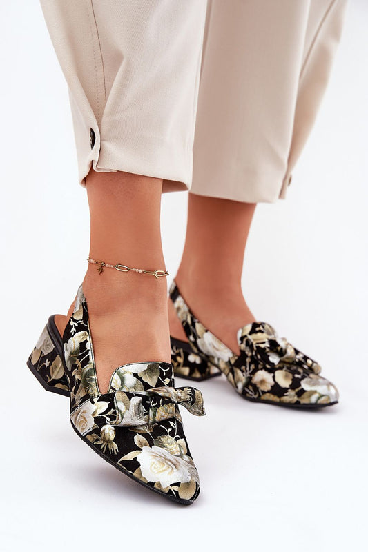   Czółenka Model N6539-44 Black - Step in style 