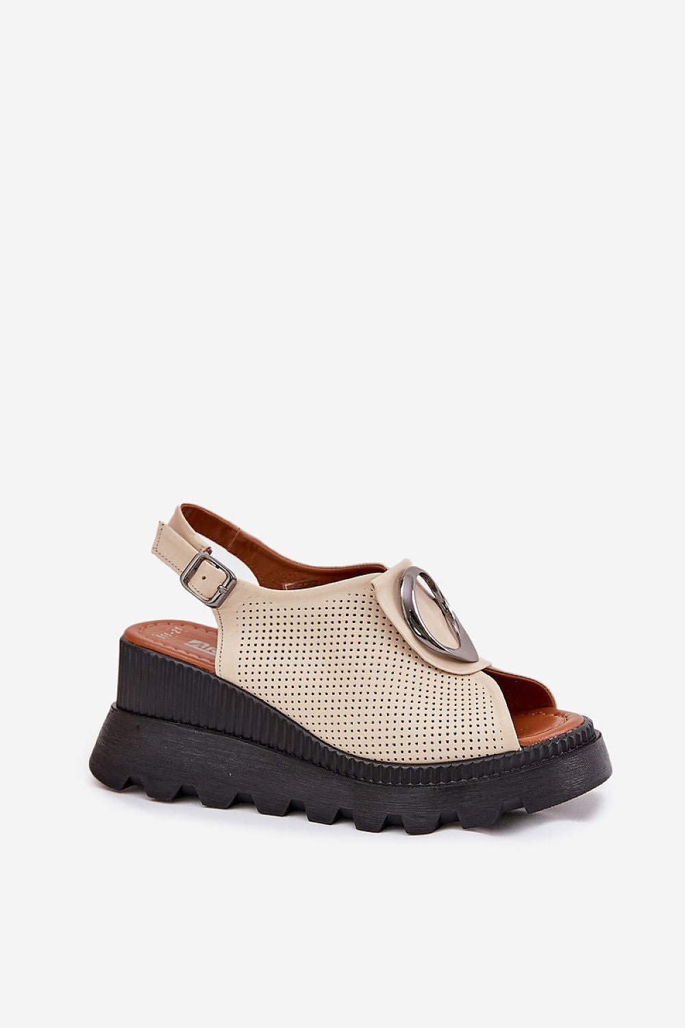  Sandały Model Artiker 56C0111 Beige - Step in style 