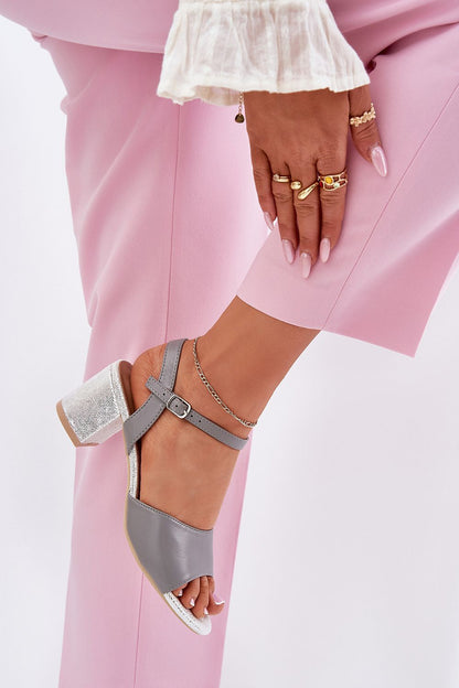  Sandały Model Vinceza 20275 Grey - Step in style 