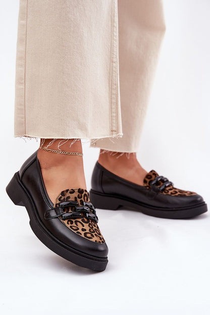   Mokasyny Model Laura Messi 2965 Black - Step in style 