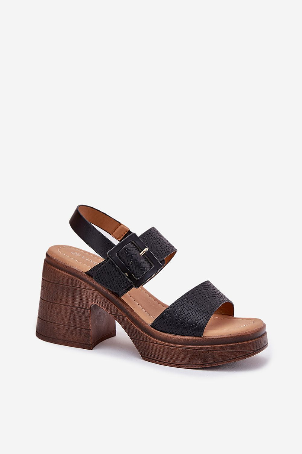  Sandały Model Vinceza 17387 Black - Step in style 