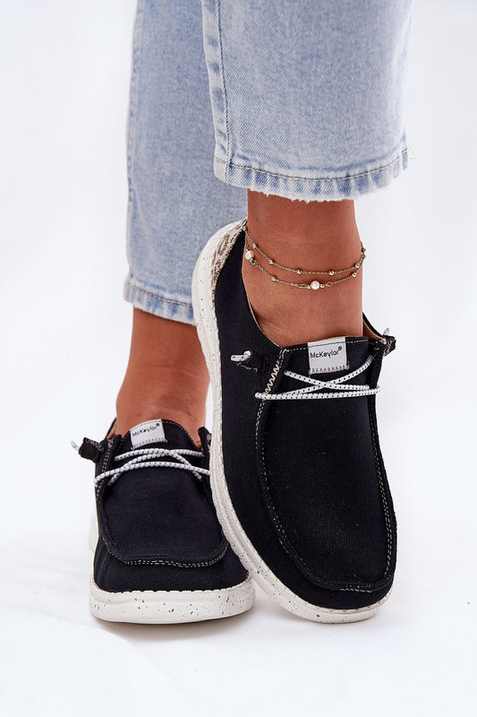   Półbuty Model McKeylor 96116 Black - Step in style 
