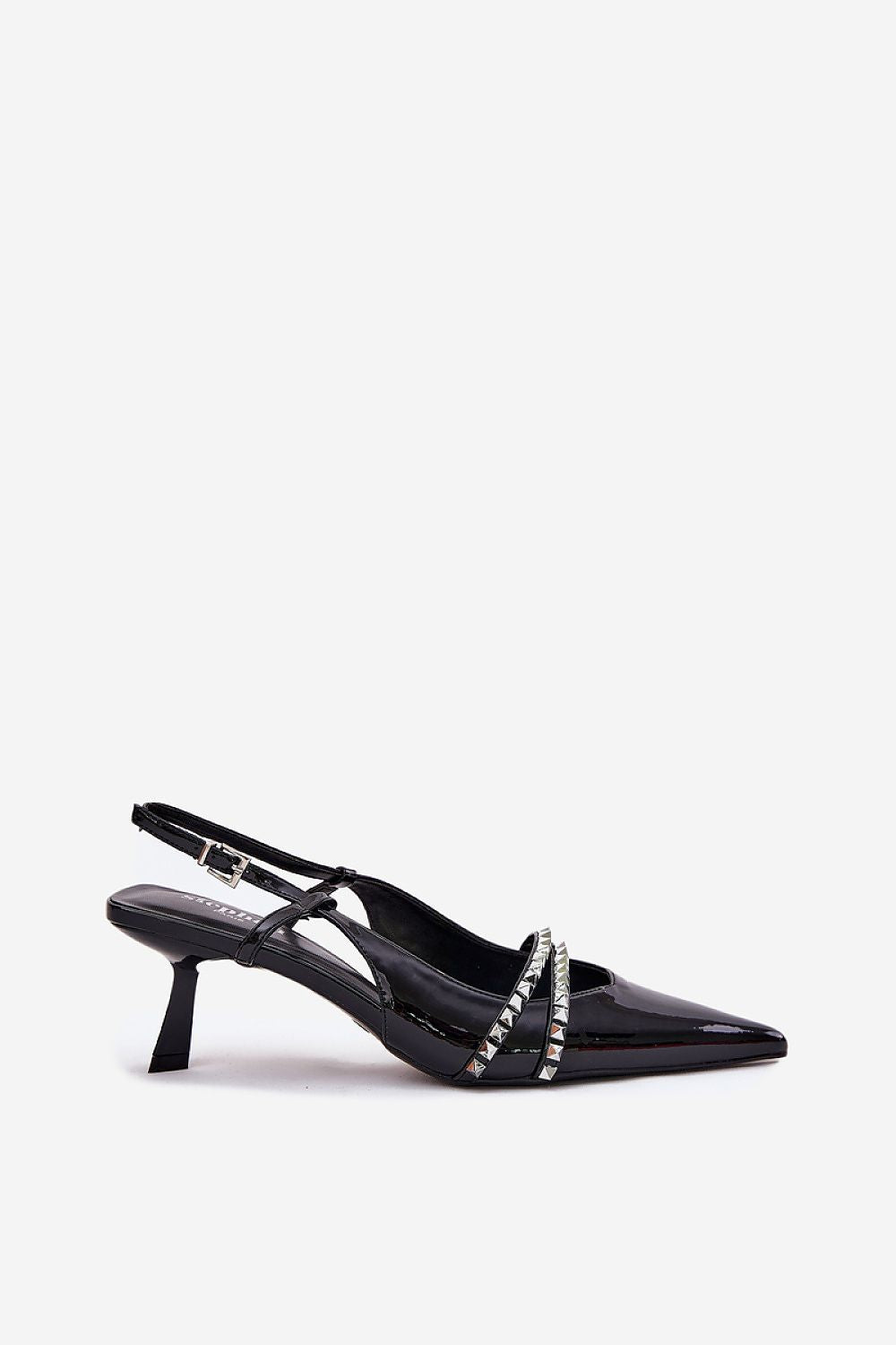   Czółenka Model Jelmia P-1399 Black - Step in style 