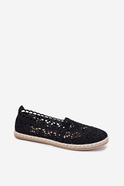   Espadryle Model Adelira WD251 Black - Step in style 