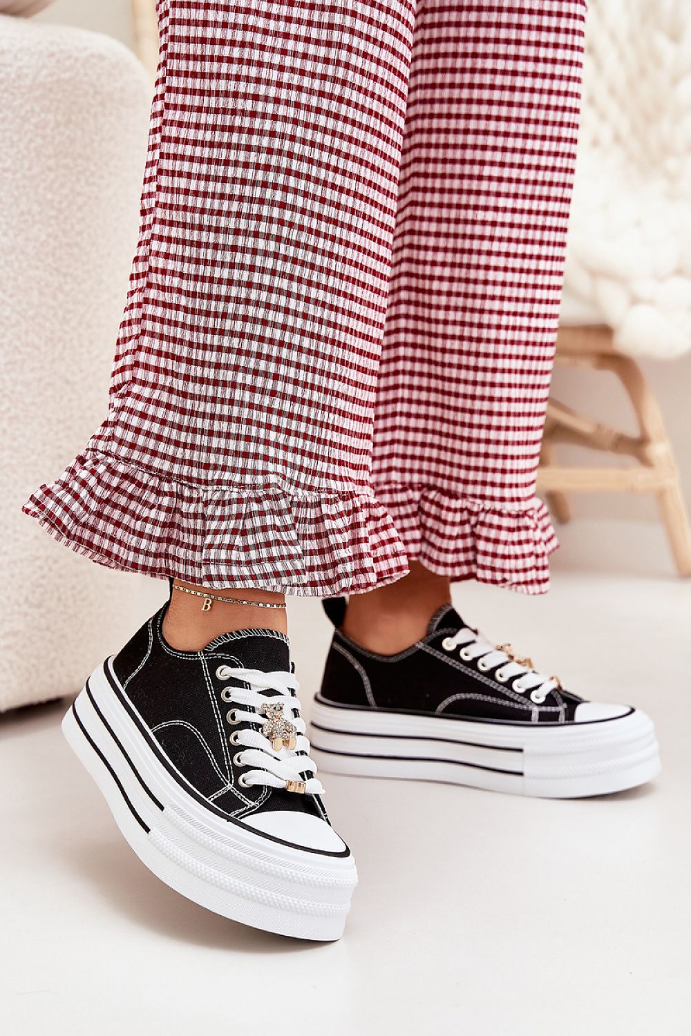   Trampki Model Fiorina 890-4A Black - Step in style 