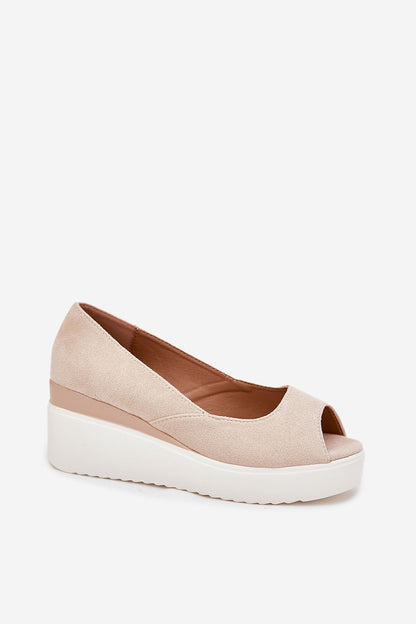  Sandały Model Velira JH528P Beige - Step in style 