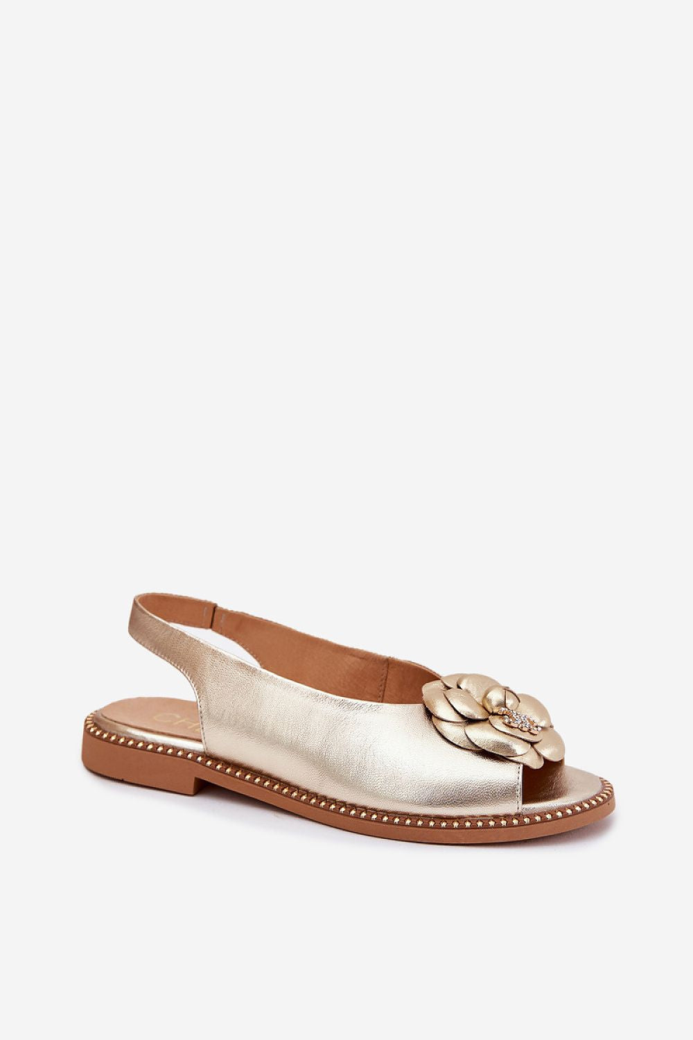  Sandały Model CheBello 4642 Gold - Step in style 
