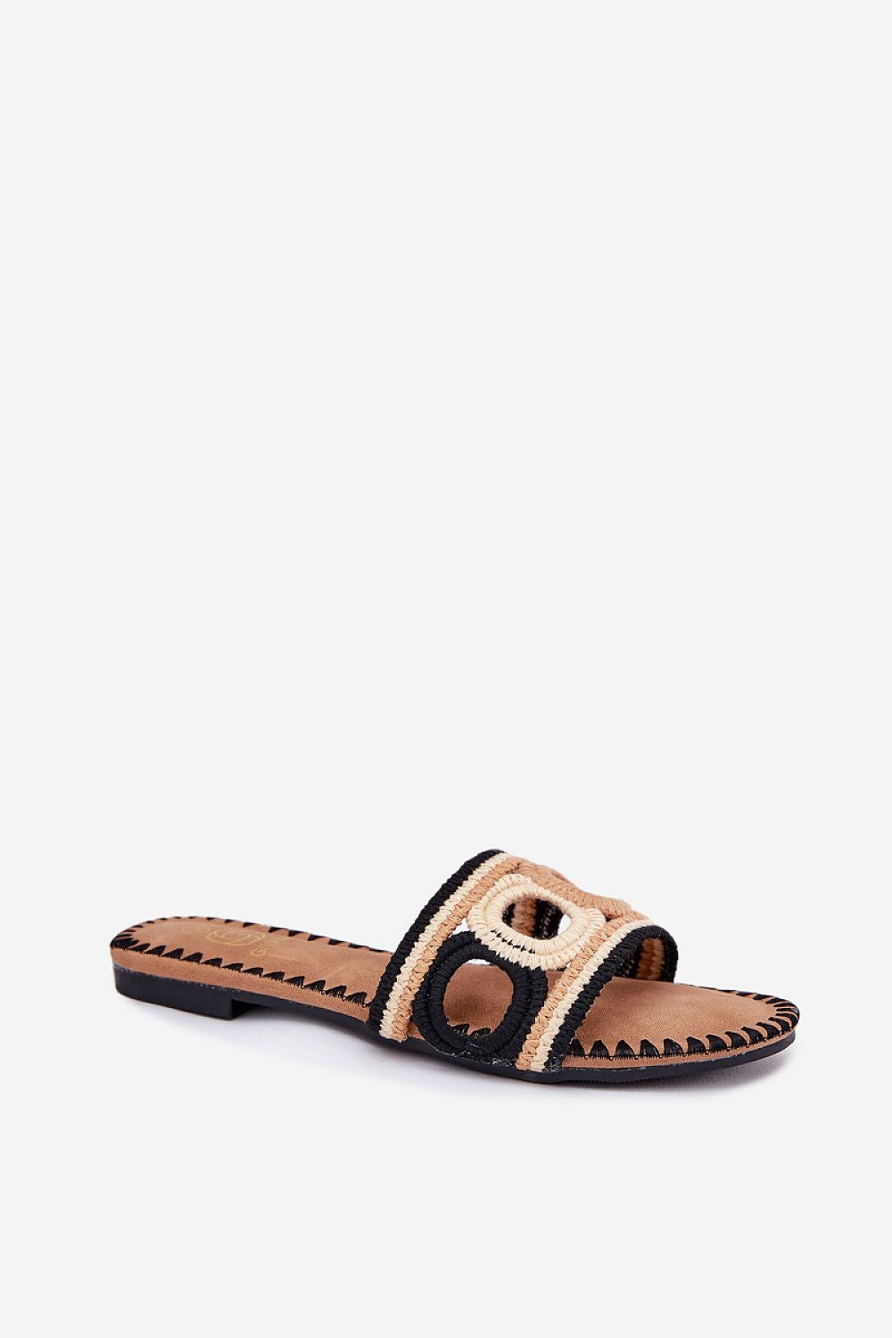  Sandał Klapki Model Nirina LX9607 Black - Step in style 