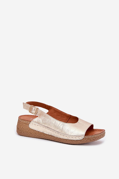  Sandały Model Maciejka L7069 -25 Gold - Step in style 