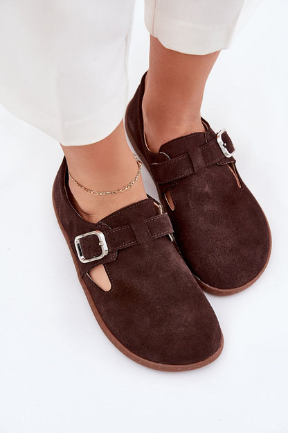   Półbuty Modle Zazoo N1261 Czekolada - Step in style 