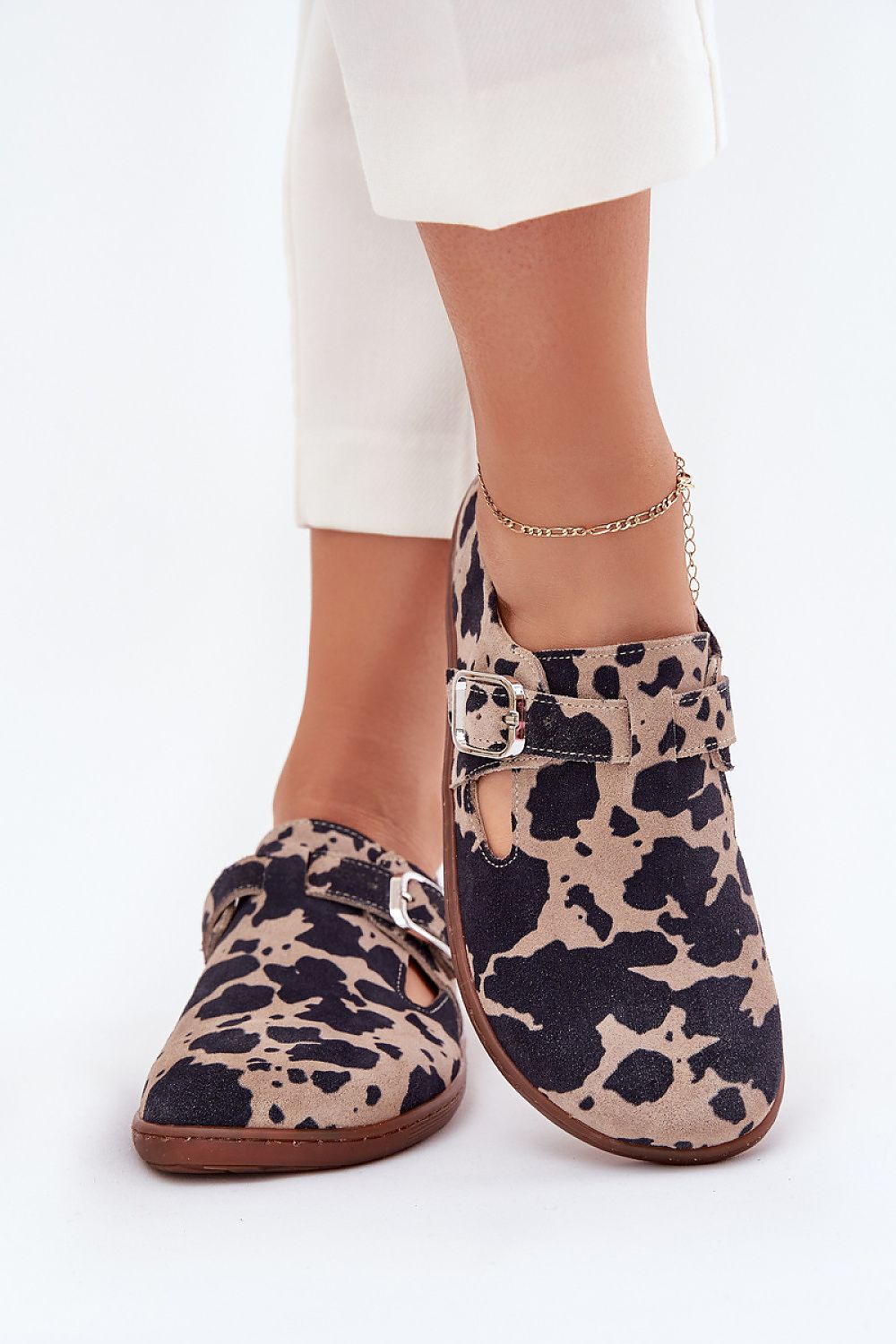   Półbuty Model Zazoo N1261 Brown/Beige - Step in style 