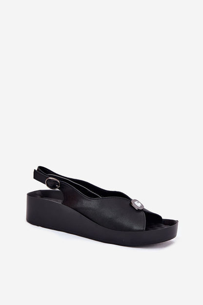  Sandały Model S.Barski KV51-020 Black - Step in style 