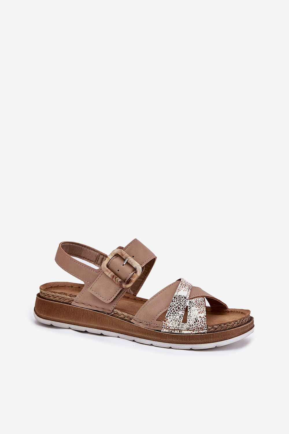  Sandały Model Inblu GS000056 Beige - Step in style 