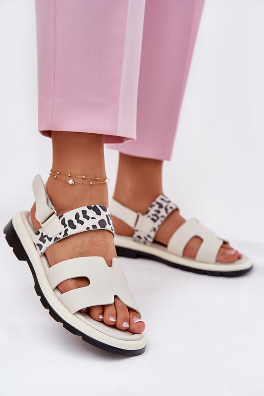  Sandały Model Vinceza 66780 Beige - Step in style 