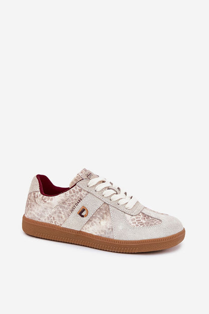   Buty Sportowe Model Daniel Lopez SS2D4032 Beige Wzór - Step in style 