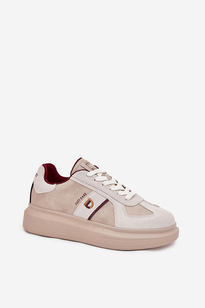   Buty Sportowe Model Daniel Lopez SS2D4003 Beige - Step in style 
