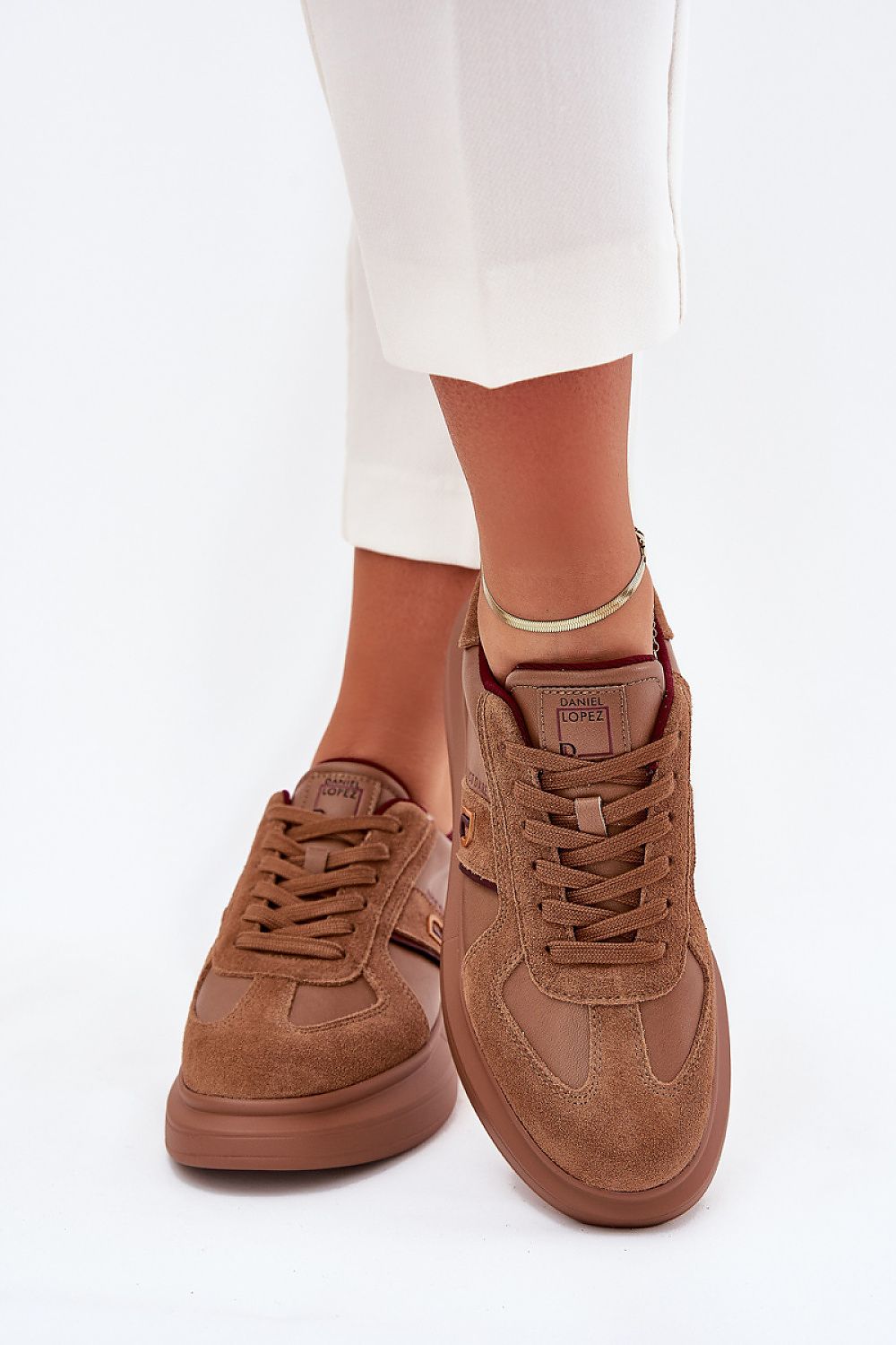   Buty SPortowe Model By Daniel Lopez SS2D4005 Brown - Step in style 