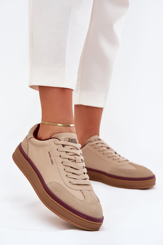  Buty Sportowe Model Daniel Lopez SS2D4007 Beige - Step in style 
