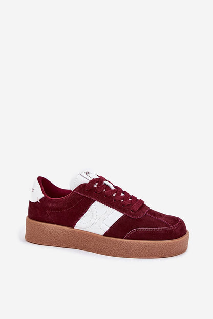   Buty Sportowe Model Daniel Lopez SS2D4023 Bordo - Step in style 