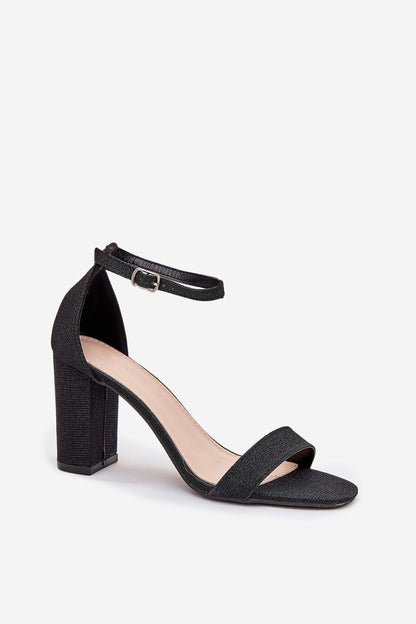  Sandały Model Kavina 1-215 Black - Step in style 