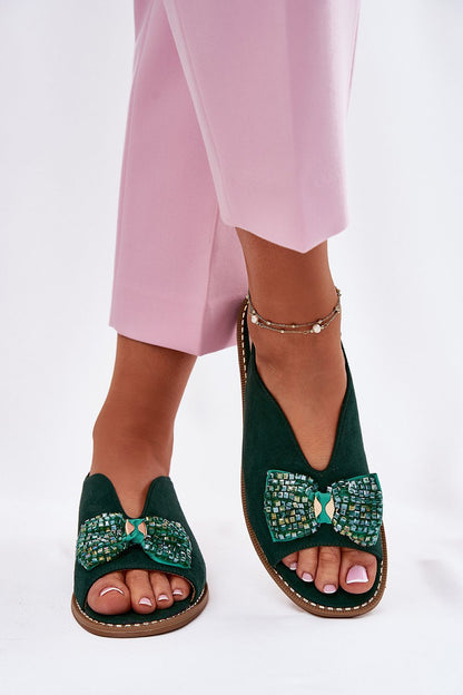  Sandały Model S.Barski KV51-014 Green - Step in style 