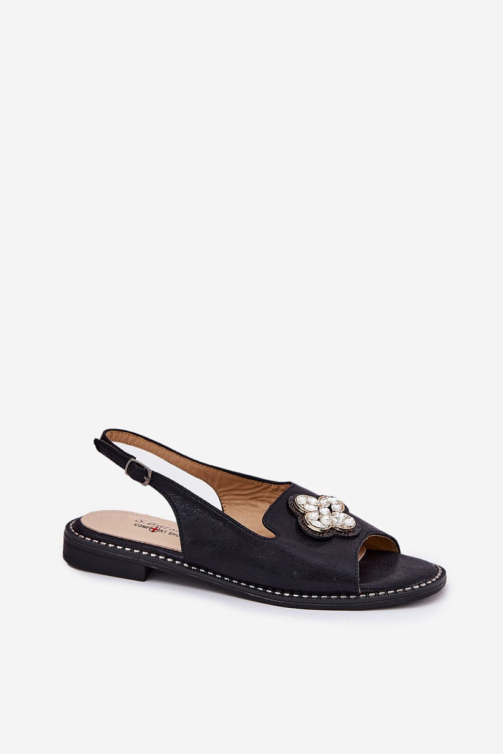  Sandały Model S.Barski KV51-080 Black - Step in style 