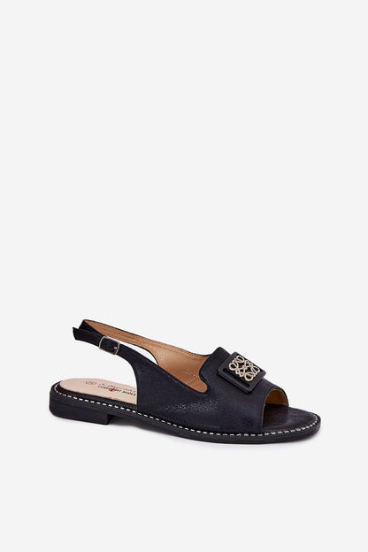  Sandały Model S.Barski KV51-082 Black - Step in style 