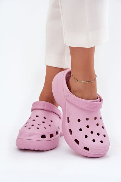  Sandał Klapki Model Big Star RR274A120 Pink - Step in style 