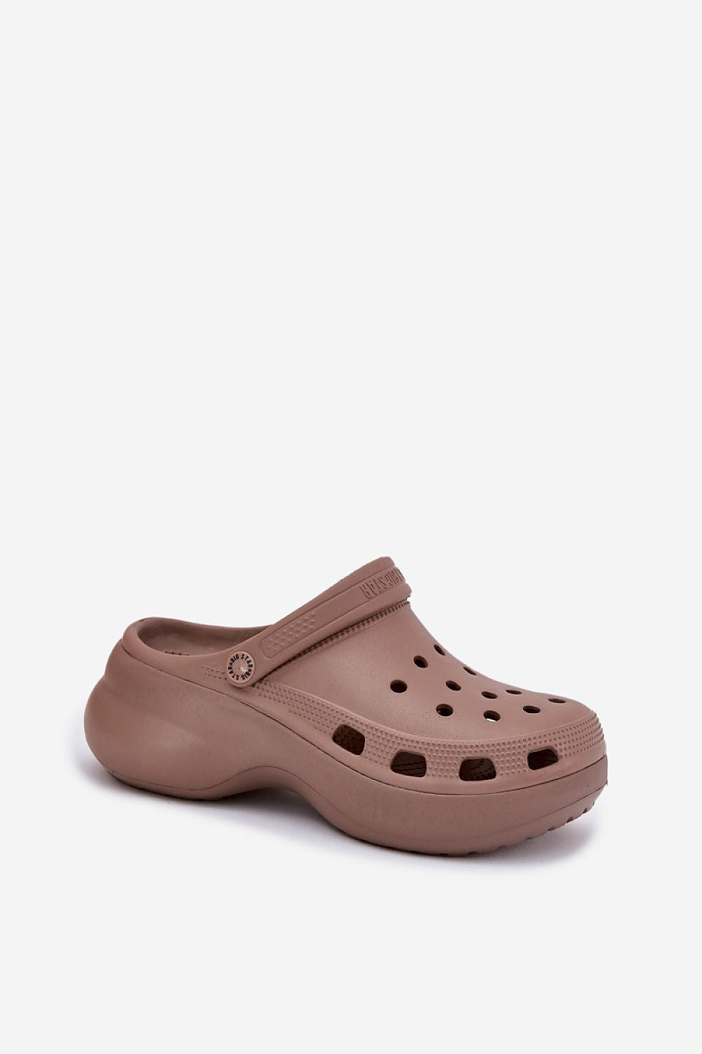  Sandał Klapki Model Big Star RR274A121 Dark Beige - Step in style 