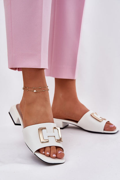  Sandał Klapki Model Vinceza 62229 White - Step in style 