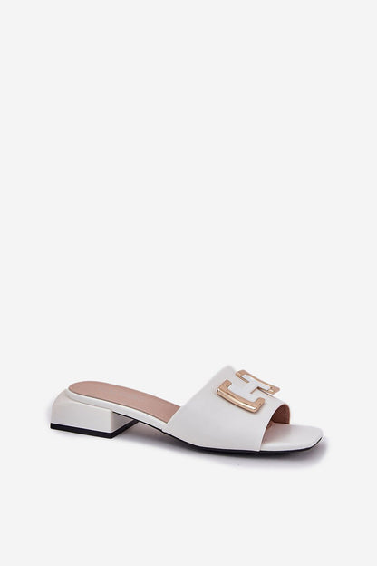  Sandał Klapki Model Vinceza 62229 White - Step in style 