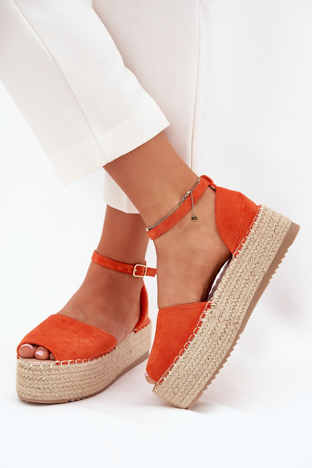  Sandały Model Selise VG287 Orange - Step in style 