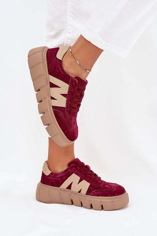  Buty Sportowe Model Vinceza 79561 Bordo - Step in style 