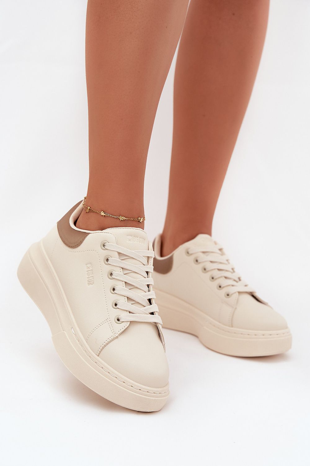   Buty Sportowe Model Big Star SS274246 Light Beige - Step in style 