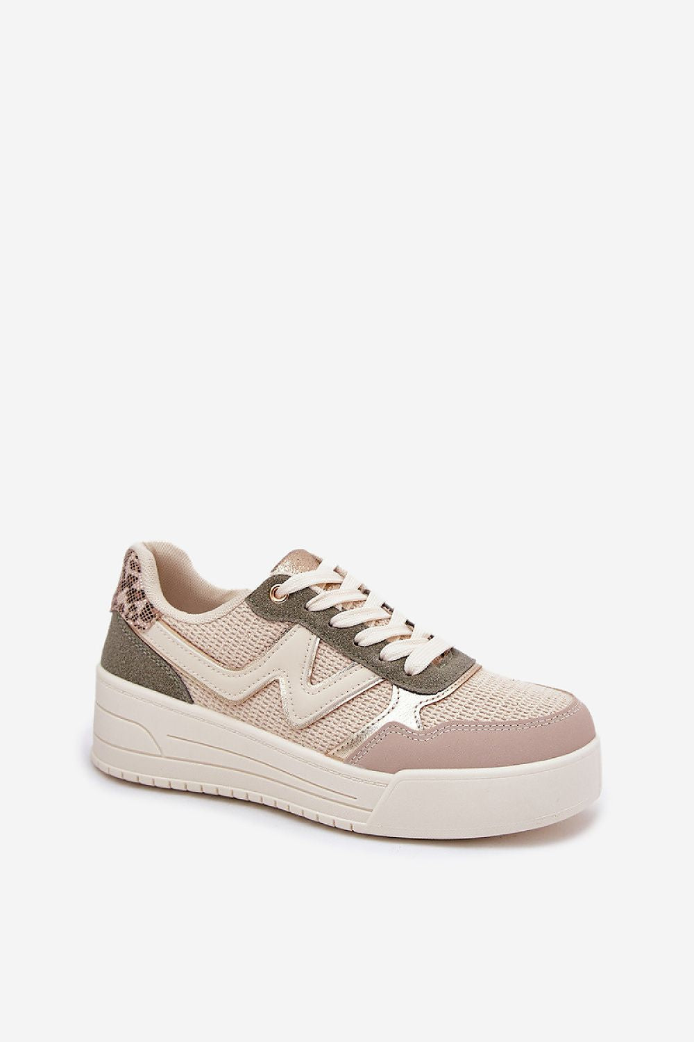   Buty Sportowe Model Kelsia 25SP30-9103 Beige - Step in style 