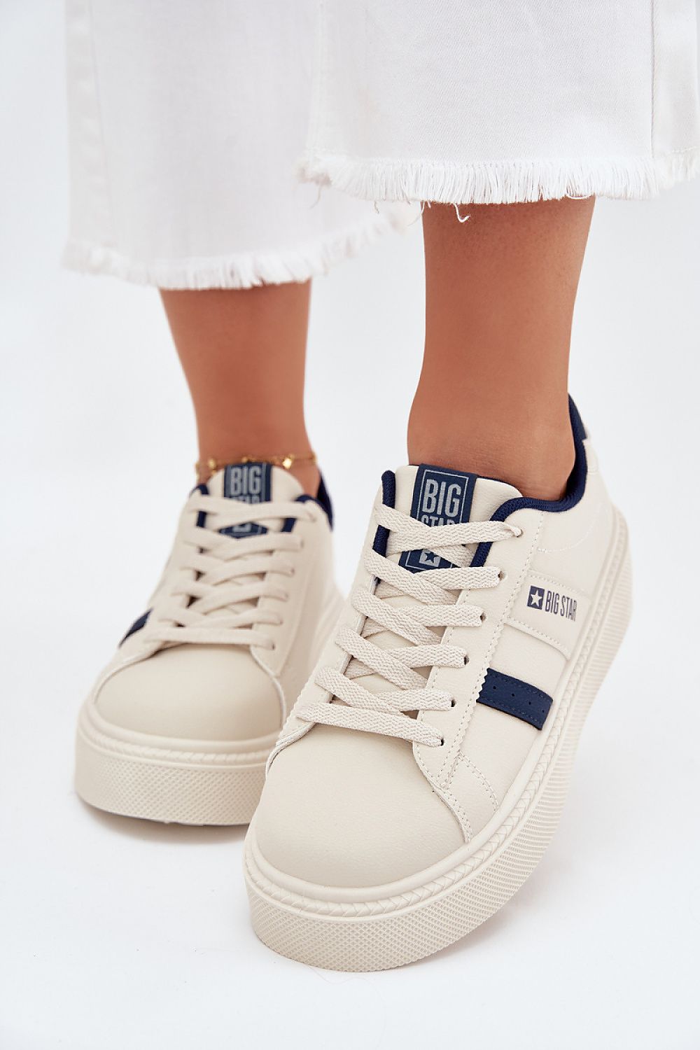   Buty Sportowe Model Big Star SS274347 Light Beige - Step in style 