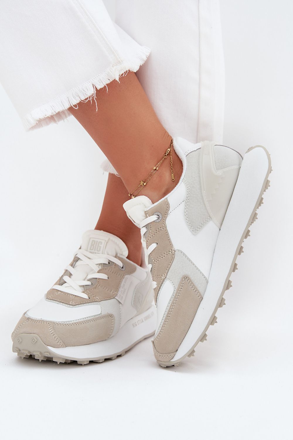   Buty Sportowe Model Big Star OO274563 Hi-Poly System White - Step in style 