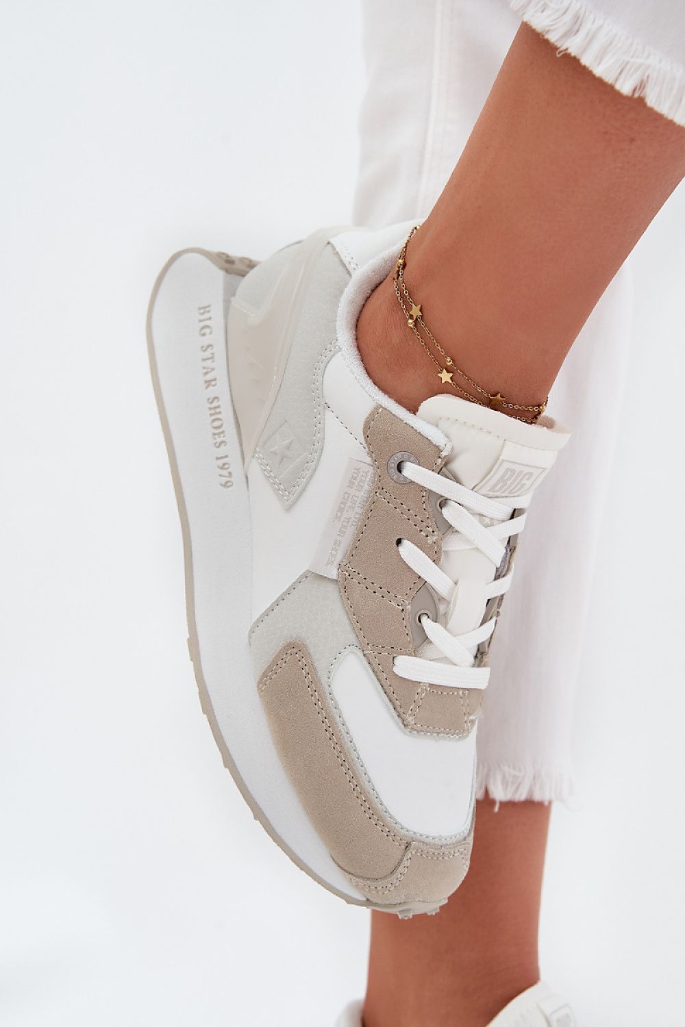   Buty Sportowe Model Big Star OO274563 Hi-Poly System White - Step in style 