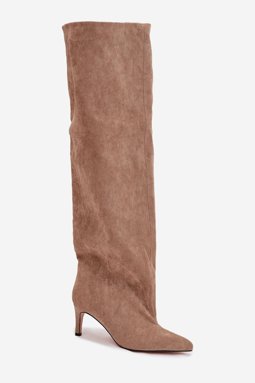   Kozaki Model Mavilla CLS-580 Beige Zamsz - Step in style 