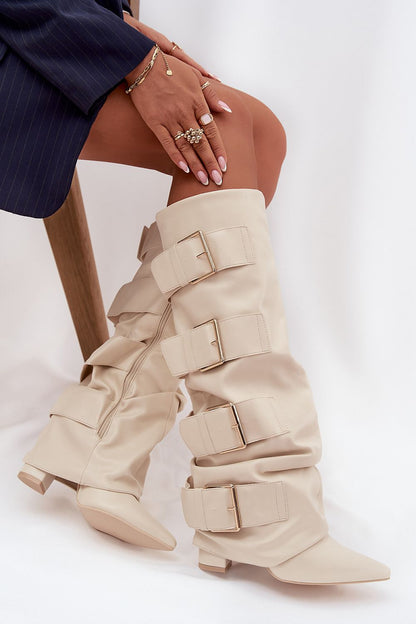   Kozaki Model Isavelle 7677A Light Beige - Step in style 